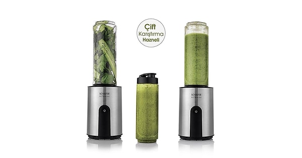 3. Schafer Vita Mini Blender Inox