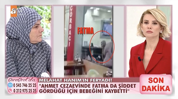 Ailesi onu Ahmet'in elinden kurtarmaya çalışırken, Fatma'nın kaynanası tarafından saçlarının kazındığını, adeta işkence yapıldığını ve dilendirildiğini öğrenmiştik.