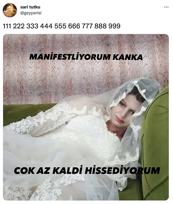 7. Hissediyorum çok az kaldı kanka. Cidden bak.