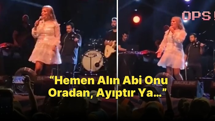 Demet Akalın, Samsun Konserinde Kendisine ve Dansçılarına Lazer Tutanlara Sinirlendi: 'Hemen Alın Onu'