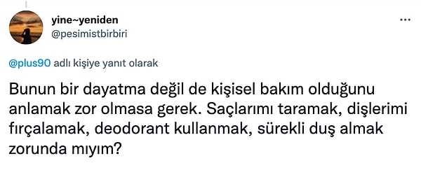 Dayatma mı hijyen mi?