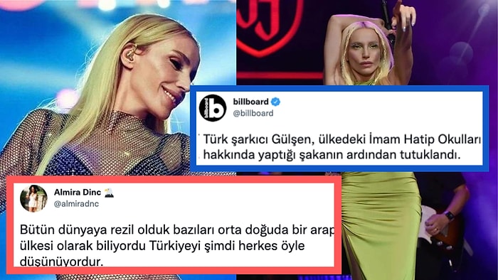 Dünyaca Ünlü Billboard Dergisinin Gülşen'in Tutuklanmasına Dair Yaptığı Haber Sosyal Medyanın Gündeminde!