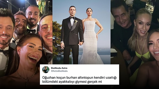 Demet Özdemir ile Oğuzhan Koç'un Ünlülerin Akın Ettiği Görkemli Düğünü ve Malum Platform Ayakkabının Detayları