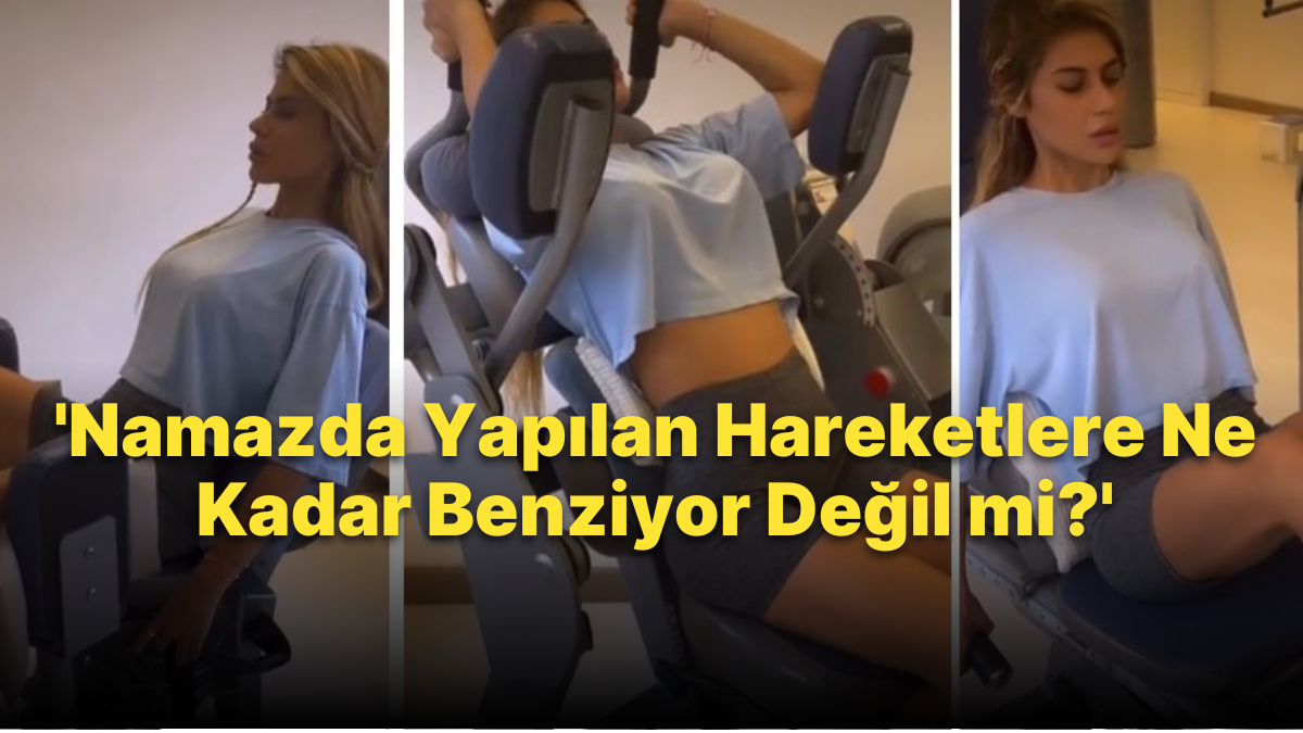 �Namazda Yapılan Hareketlere Ne Kadar Benziyor Değil mi?� Diyerek