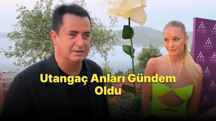 Oğuzhan Koç ve Demet Özdemir'in Düğününe Katılan Acun ve Ayça Çağla Altunkaya'nın Utangaç Halleri Gündem Oldu