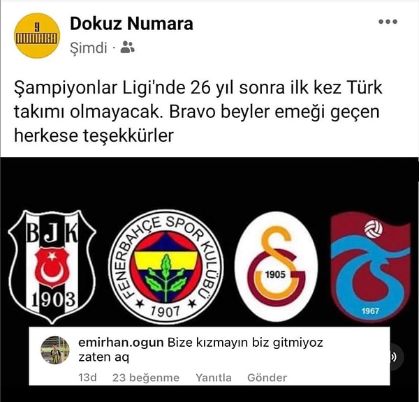 14. Doğru 😂