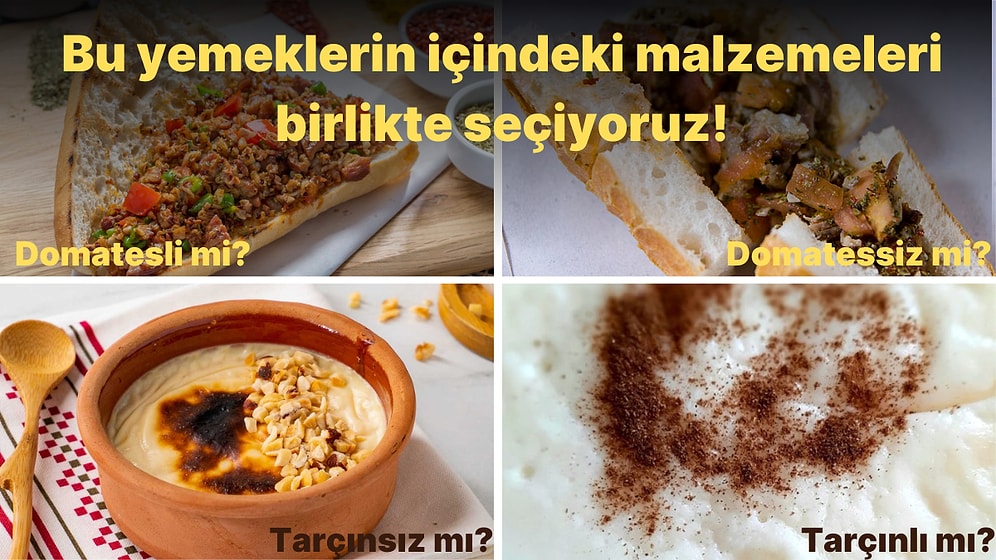 En Sevilen Yiyeceklerin İçinde "Buna Gerçekten Gerek Var mıydı?" Dedirten Malzemeleri Birlikte Seçiyoruz!