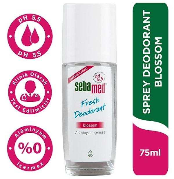 6. Alüminyum içermeyen Sebamed deodorant.👌🏻