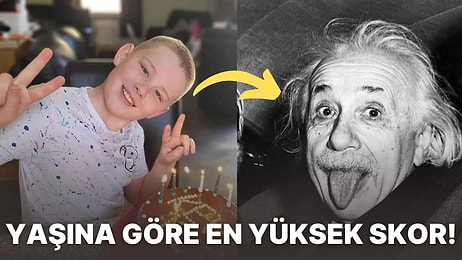 Yeni Bir Dahi mi Yetişiyor? IQ Testi Sonucu ile Einstein'dan Bile Daha Zeki Olduğunu Kanıtlayan Küçük Çocuk