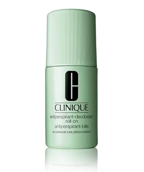20. Kaliteli marka olan Clinique Antiperspirant deodorant