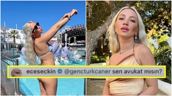 Ece Seçkin Bikinili Fotoğrafına Yorum Yapan Ayarsız Takipçisine Daha Fazla Sessiz Kalamayıp Cevap Verdi!