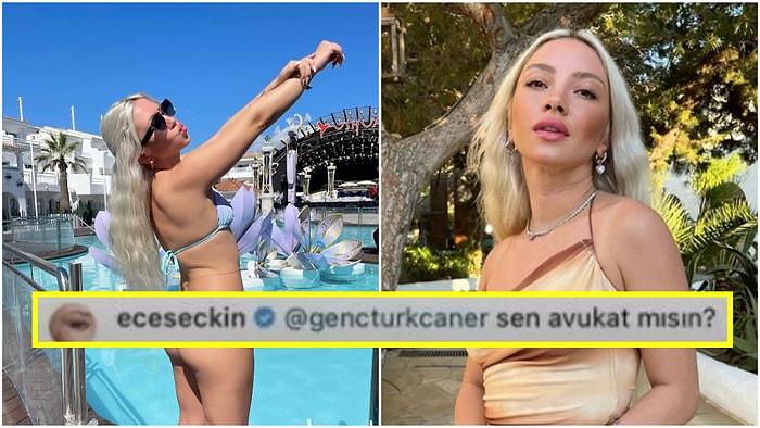 Ece Seçkin Bikinili Fotoğrafına Yorum Yapan Ayarsız Takipçisine Daha Fazla Sessiz Kalamayıp Cevap Verdi!