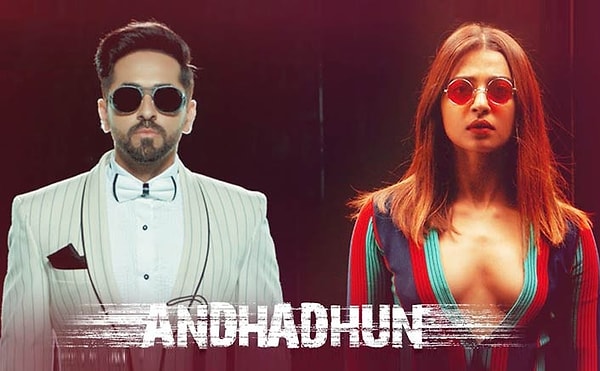 2. Andhadhun (2018) - IMDb 8.2