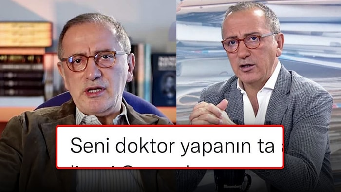 Bakın Ne Dedi! Gazeteci Fatih Altaylı Doktor Takipçisine Twitter'da Küfür Etti!