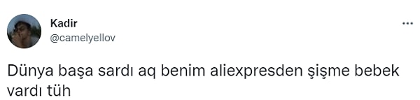 2. "Siparişi kurye yedi" sebebinden sonra "Karaya tanker oturdu" bahanesini görmek...