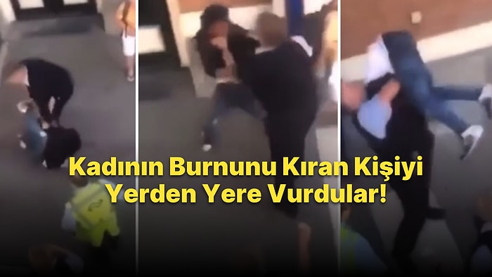 Trene Biletsiz Bindiği İçin Kendisini Uyaran Kadının Burnunu Kıran Kişiyi Haşat Eden Güvenlik Görevlisi