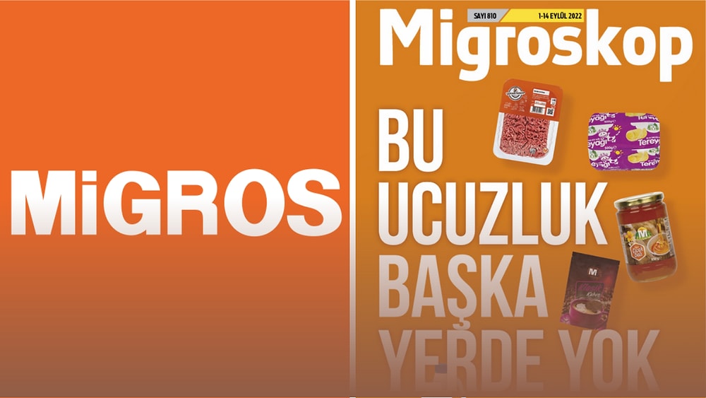Gördüğünüze İnanın Fırsatları Migros'ta! 1 - 14 Eylül 2022 Migroskop Kataloğu
