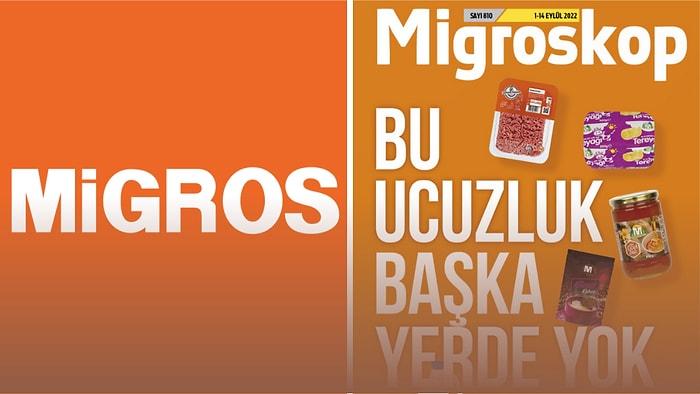 Gördüğünüze İnanın Fırsatları Migros'ta! 1 - 14 Eylül 2022 Migroskop Kataloğu