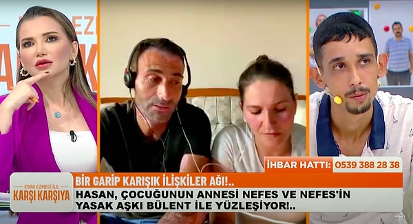 Burada öğreniyoruz ki Nefes diye bildiğimiz kadının adı Nazlı'ymış! Hasan, Nazlı/Nefes'in çocuğu para karşılığı satacağını da iddia etti! Ayrıca bahsettiğimiz çocuğun kalbi delikmiş ve bir kez kalbi durmuş...