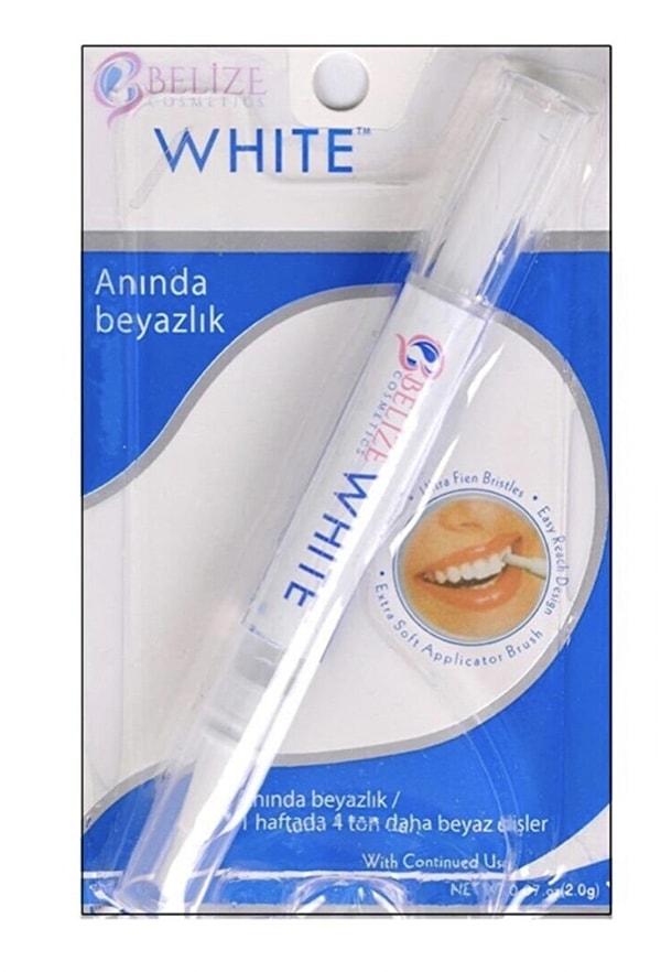 9. Anında beyazlık sağlayarak fotoğraflarda dişlerinizi mükemmel gösterecek bir kalem olduğunu söylesek?