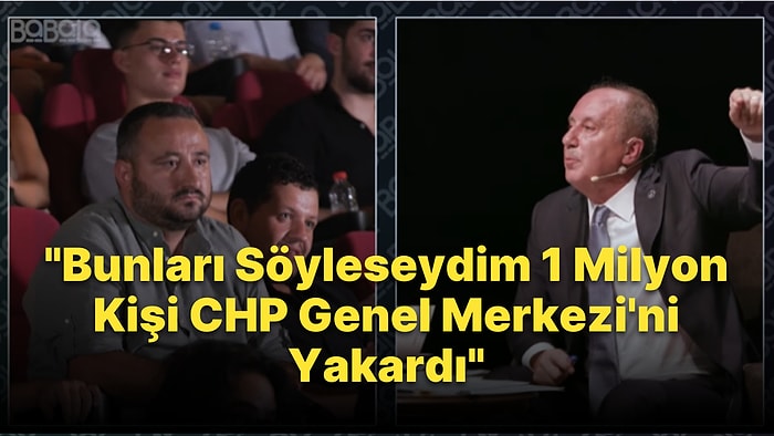 Muharrem İnce, Seçim Gecesi Ortaya Neden Ortaya Çıkmadığını İlk Kez Açıkladı!