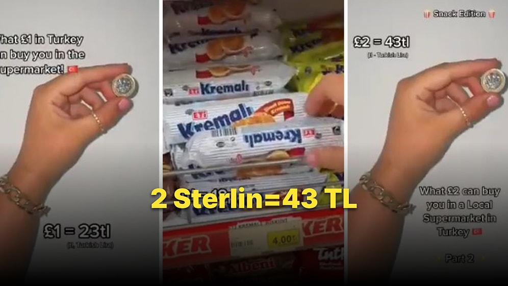 '1 Sterlin ile Türkiye'de Neler Alınır?' Videosu 10 Milyon İzlenmişti: 2 Sterlin ile Türkiye'de Neler Alınır?