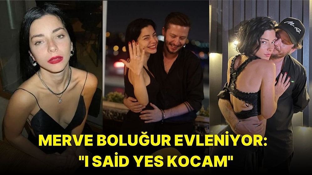 Koşun Evleniyorlar! Merve Boluğur, Sevgilisi Mert Aydın'dan Boğaz Manzarasında Evlilik Teklifi Aldı