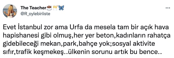 Oradaki problemler de bambaşka boyutta ve şekilde önümüze çıkıyor.