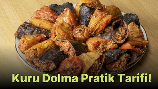 MasterChef'te Günün Yemeği: Kuru Dolma Nasıl Yapılır? Evde Kuru Dolma Tarifi!