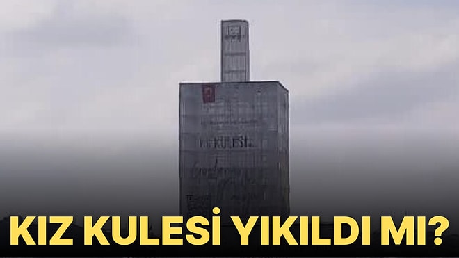 Kız Kulesi Yıkıldı mı? Twitter’ı Ayağa Kaldıran İddia İçin Resmi Açıklama Geldi