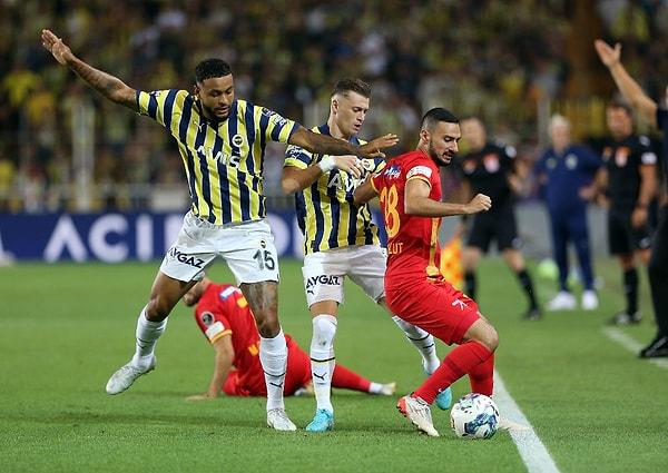 Fenerbahçe, Süper Lig'in 5. haftasında sahasında Kayserispor'u ağırladı.