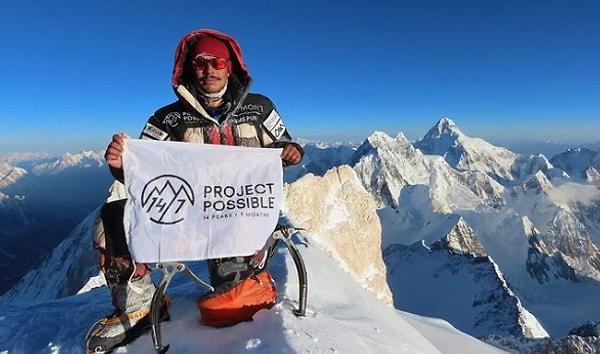 17. Nimsdai Purja, ‘Project Possible’ ile sadece 6 ayda 8 bin metrenin üzerindeki 14 dağa tırmanmıştır. Nims'e bunun imkansız olduğunu söylemişler.