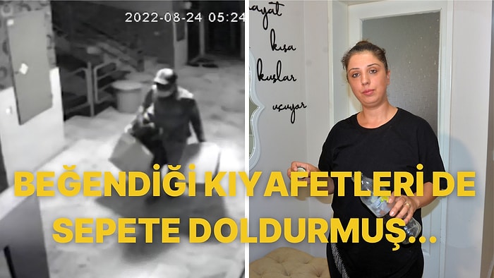 Adana'da Bir Hırsız, Girdiği Evdeki Altınları Çalıp Dolaptaki Şalgamı İçerek Olay Yerinden Uzaklaştı