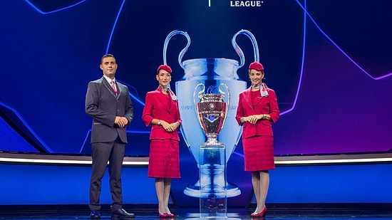 THY, UEFA Şampiyonlar Ligi'ne Sponsor Olarak Tarihe Geçti