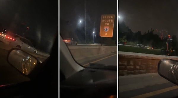 O aracın ters yönde gittiği anları kaydeden başka bir sürücü ise şaşkınlığını gizleyemezken, görüntülerin devamında ise ters yöndeki araç başka bir araç ile kafa kafaya çarpışıyor.