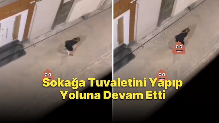 Sokakta Yürürken Ayakta Tuvaletini Yapan Kadın, Altını Silip Devam Etti: Arkadaşı 'İshal Olmuşsun' Dedi