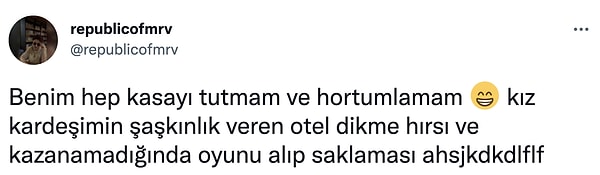 9. Oyunu alıp saklaması mı? 😂