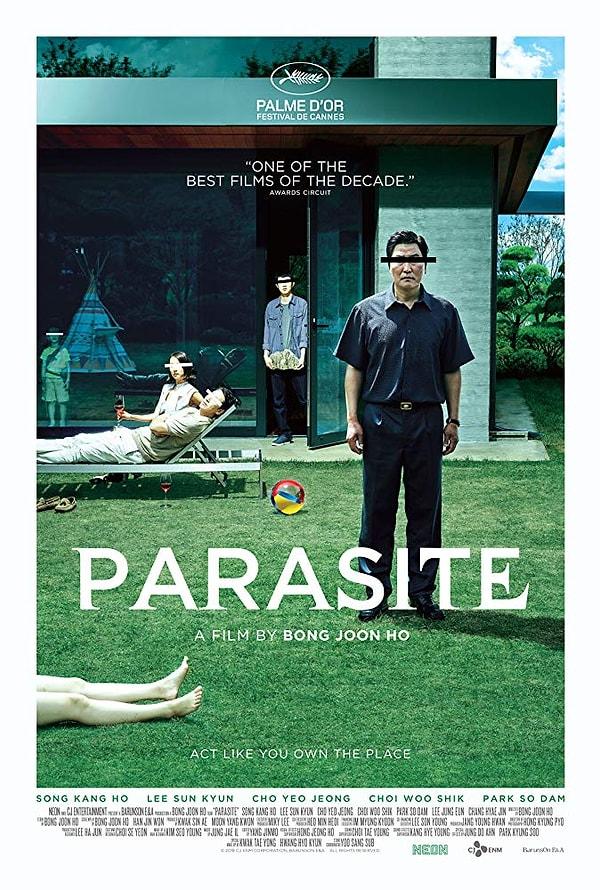 Birçok dalda ödül sahibi olan 'Parazit' filmini hepiniz duymuşsunuzdur...