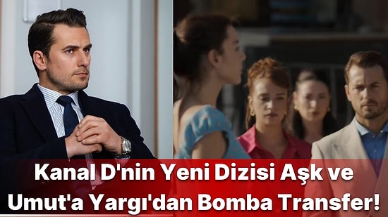 Kanal D'nin Yeni Dizisi Aşk ve Umut'a Yargı'nın Cüneyt'i Hakan Dinçkol da Dahil Oldu!