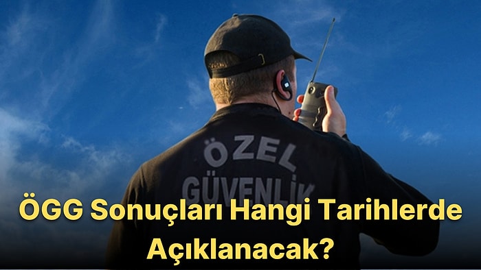 2022 ÖGG Sonuçları Ne Zaman Açıklanacak? 99. Dönem ÖGG Sonuçları Nasıl Öğrenilir? İşte Sorgulama Ekranı