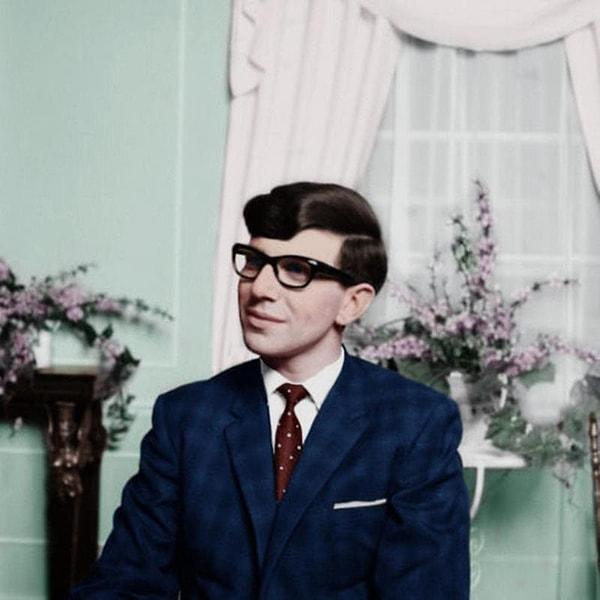 20. 20 yaşındaki Stephen Hawking (1962):