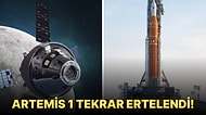 NASA'nın Ay'a Göndermeyi Planladığı 'Mega Roket' Artemis'in Fırlatılışı En Az 1 Ay Ertelendi!