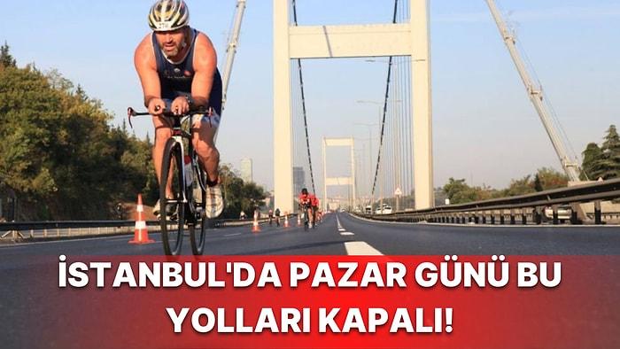 İstanbul Oral B Boğaziçi Triatlonu Başlıyor! 11 Eylül Pazar Günü İstanbul'da Hangi Yollar Kapalı Olacak?