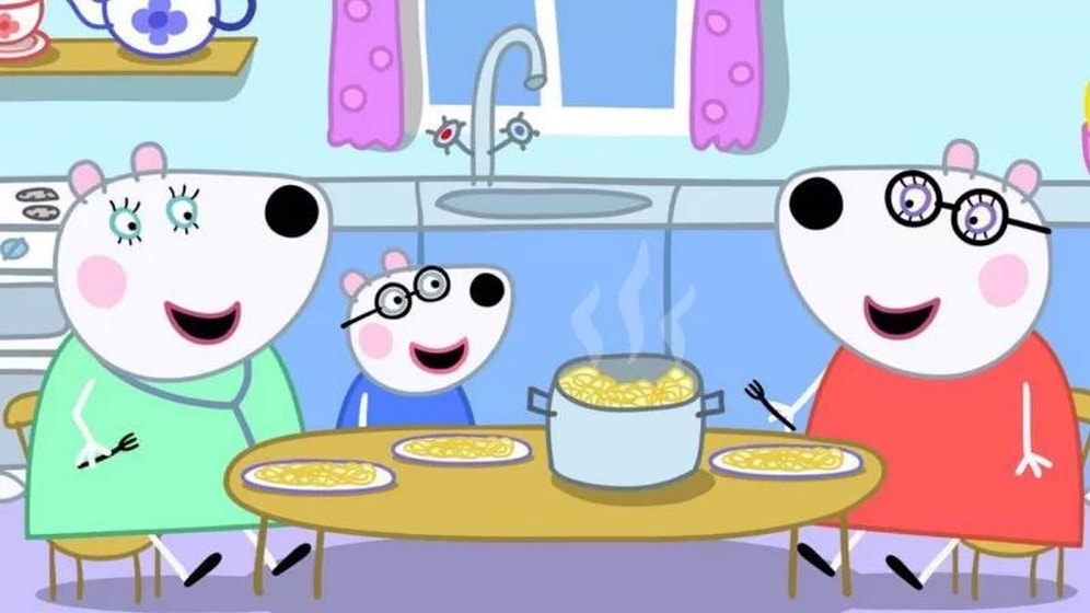 Çocuklara Yönelik Peppa Pig İsimli Çizgi Dizide İlk Kez Eşcinsel Karakterlere Yer Verildi