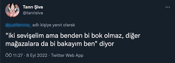 Adamın bu dediklerinin ne anlama geldiğini sıralayan kadınların açıklamaları da şöyle 👇