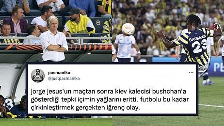 Dinamo Kiev Futbolcularının Yerden Kalkmadıkları Maçı Son Dakikada Kazanan Fenerbahçe'ye Gelen Övgüler