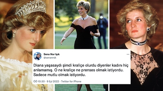 II. Elizabeth'in Vefatının Ardından Sosyal Medyanın Gündemine Gönüllerin Kraliçesi Prenses Diana Oturdu