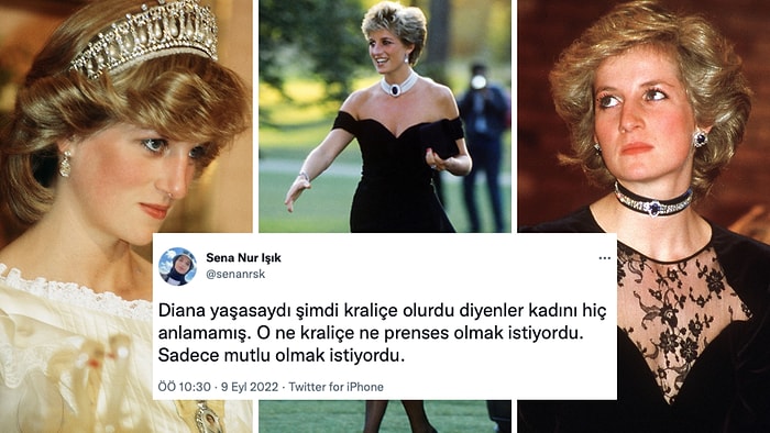 II. Elizabeth'in Vefatının Ardından Sosyal Medyanın Gündemine Gönüllerin Kraliçesi Prenses Diana Oturdu