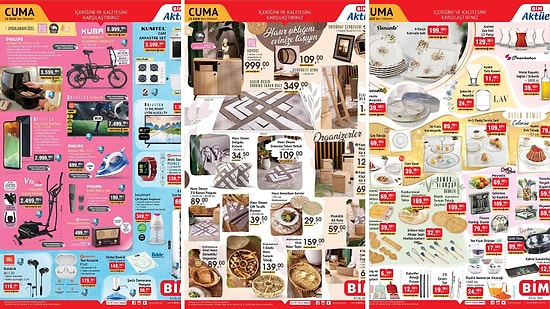 13 - 16 Eylül BİM Aktüel İndirim Kataloğu