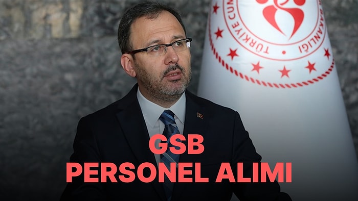 Bakan Kasapoğlu Açıkladı! Gençlik ve Spor Bakanlığı Personel Alımı Başvuruları Ne Zaman Başlıyor?